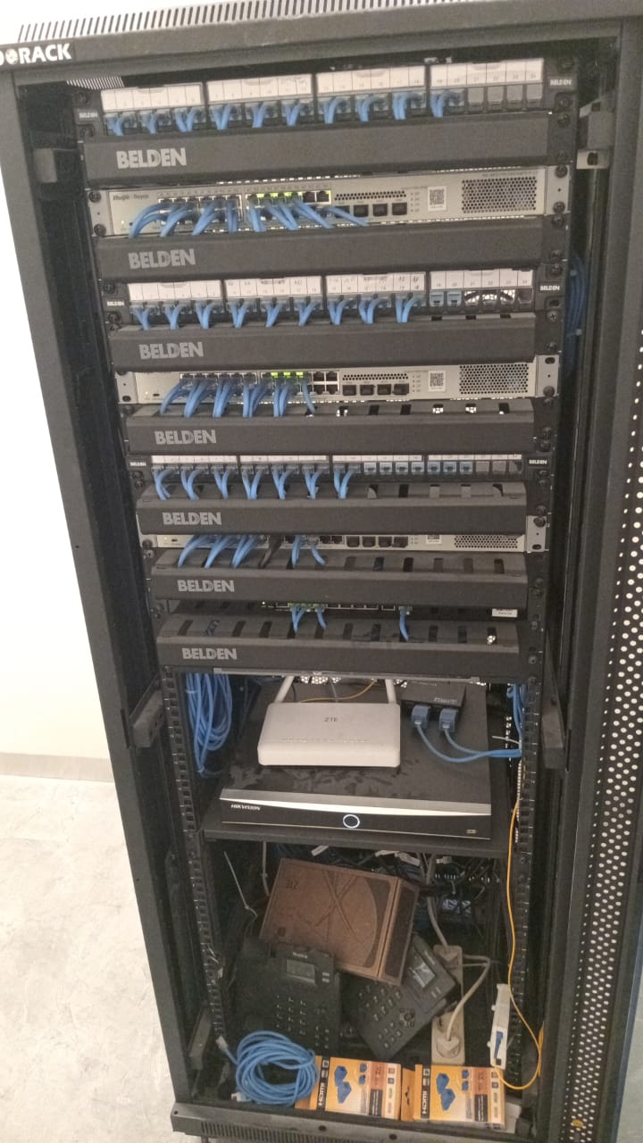 Rack jaringan terstruktur